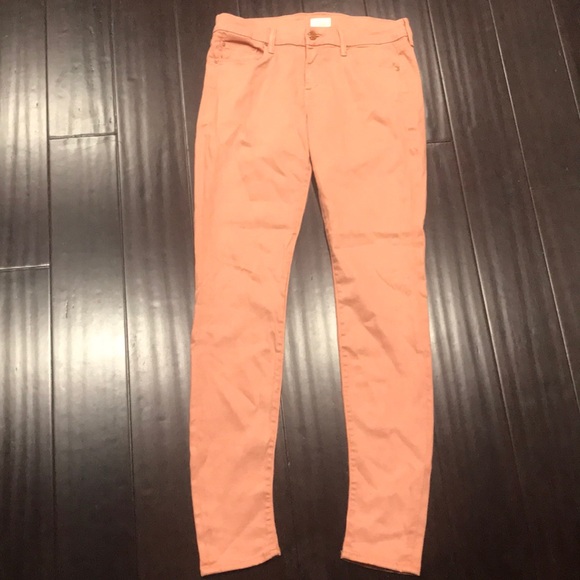 Mother the Looker jeans peach knockout sz 30 - Picture 3 of 4